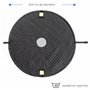 Zamboo - Sac Rangement Jouet et Couverture Exterieur 2 en 1 - Rangement Pratique pour Jouets de Sable et Tapis Assise Imperméabl