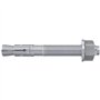 Fischer FXA 523135 Lot de 20 chevilles d'ancrage à boulon traversant 10/50 x 125 mm Plaqué zinc