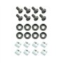 Adam Hall 19" Parts 5925 M8 AH - Kit de Montage pour deux Appareils 19" avec Écrous Carrés M6