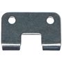 Adam Hall Hardware 2251 M2 AH - Lot de 2 Charnière Dégondable grande zinc en sachet
