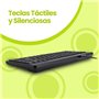Perixx PERIBOARD-409P ES Câble Mini Teclado avec PS2 Noir 314 x 146 x 20 mm