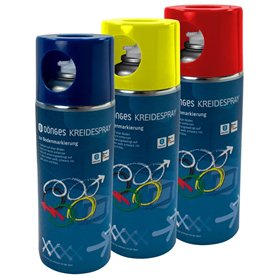 Dönges Spray de marqueur craie Rouge 400 ml