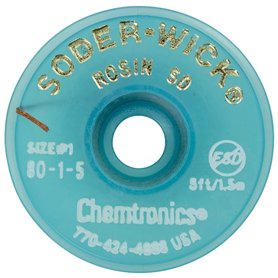 Chemtronics Soder-Wick-Rosin 80-1-5 Tresse à dessouder