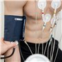 Tiga-Med Lot de 120 électrodes d'électrocardiographie adhésifs et à usage unique dotés de gel liquide 48 mm