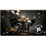 Kempa Soft Grip Black&White Ballon de Handball d'entraînement et de méthodologie pour Enfants - Souple et légèrement pressant - 