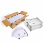 Lot de 100 enveloppes à bulles - Format A4 - Avec fermeture adhésive - Taille G/7 G7 - Blanc (250 mm x 350 mm) - Enveloppes remb