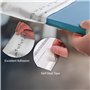Lot de 100 enveloppes à bulles - Format A4 - Avec fermeture adhésive - Taille G/7 G7 - Blanc (250 mm x 350 mm) - Enveloppes remb