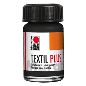 Marabu Peinture Textile Textile 15 ML - 073 Noir