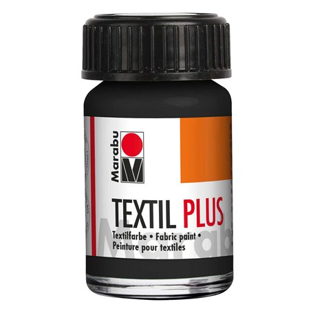 Marabu Peinture Textile Textile 15 ML - 073 Noir