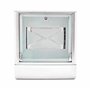 Relaxdays 10018515 Boîte aux lettres murale avec compartiment à journaux en Inox 35 x 40 x 14 cm, Argent