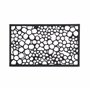 Relaxdays 10020195 Paillasson tapis de sol antidérapant en caoutchouc motifs fleurs résistant porte entrée garage couloir extéri