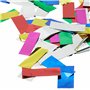 Relaxdays 10x Lanceurs confettis, Set, XL, pour soirée, Mariage et Anniversaire, Hauteur : 40 cm, Multicolore
