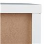 relaxdays Meuble TV avec 4 Compartiments, sur roulettes, pour CDs, DVD et Consoles, Table HiFi Salon, HlP 35x80x35cm, Panneau de
