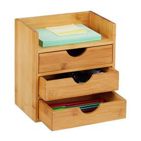Relaxdays Organiseur de Table de Bureau