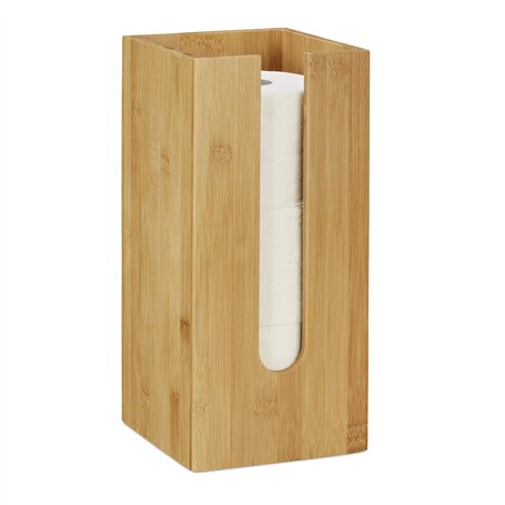 relaxdays Porte-Rouleau de Toilette Autonome