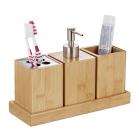 relaxdays Accessoires de Salle de Bain