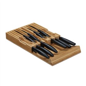 Relaxdays Range couteaux tiroir