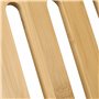 Relaxdays Repose-Livres en Bambou, 3 Niveaux, Pliable, pour Table, HxLxP: 22x34x18 cm, Support bouquins, Nature