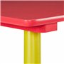 Relaxdays Ensemble de Table et de chaises pour Vos Enfants, en Bois MDF, Bambin, Unisexe, Multicolores