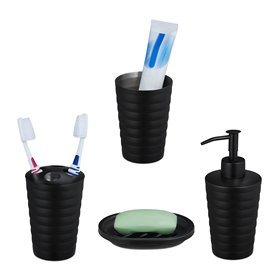 Relaxdays Accessoires de Salle de Bain