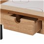 Relaxdays Hockey de Table, H x L x P: 14 x 65 x 35 cm, avec Palet et poignées, Jeu pour Enfants & Adultes, Multicolore