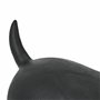 Relaxdays Animal Sauteur avec Pompe à air, Jouet en Forme de Chien, Charge maximale : 50 kg, sans BPA, Enfant, Noir