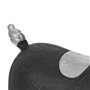 Relaxdays Animal Sauteur, Jouet en Forme de Cheval, avec Pompe à air, Charge maximale 50 kg, 3 Ans et Plus, Noir