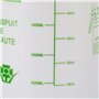Relaxdays Pulvérisateur Universel Manuel 2L, Jet réglable, pour Eau et désherbant, brumisateur Jardin, Blanc et Vert