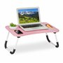 Relaxdays Table de lit