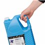 Relaxdays Contenant pour Savon Liquide, 4 litres, à remplir, pour Machines à Bulles, Bleu