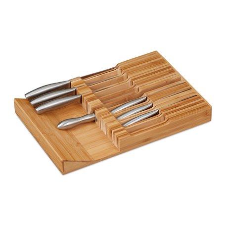 Relaxdays Range-ustensiles pour tiroir