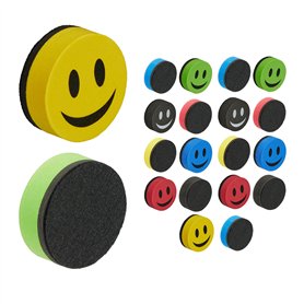Relaxdays Lot de 20 éponges pour Tableaux