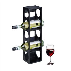 Relaxdays Étagère à vin pour 5 Bouteilles