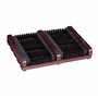 Relaxdays Grille Gratte-Pieds en Bois