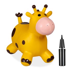 Relaxdays Animal Sauteur en Forme de Girafe