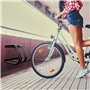 Relaxdays Râtelier pour 3 vélos, Roues de Largeur 60 mm Max., Porte-vélos en métal, Anthracite