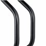 Relaxdays Support pour Votre vélo, Montage Mural, Porte-vélo en Acier Robuste, pivotant à 180°, Noir