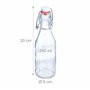capacité de chacune : 250 ML