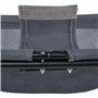Reladays Lit surélevé pour Votre Chat, siège et Armature, Polyester et Acier, H x L x P : 27 x 45 x 45 cm, Gris et Noir