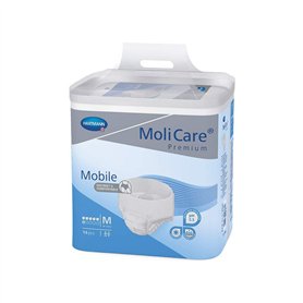 MoliCare Lot de 42 sous-vêtements jetables pour homme et femme souffrant d'incontinence 6 gouttes Taille M