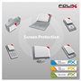 atFoliX Film Protection d'écran compatible avec Amazn Kindl Keyboard (WiFi & 3G) Protecteur d'écran, ultra-clair FX Écran protec
