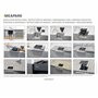 Siphon de Sol extérieur/Avaloir de Cour en Plastique recyclé MEAPARK avec Grille Fonte B125 pour Le Drainage ponctuel des eaux d