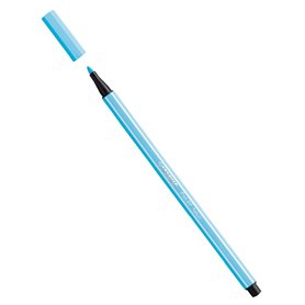 Feutre dessin - STABILO Pen 68 - 1 feutre pointe moyenne -bleu clair