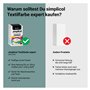simplicol Teinture Expert : Votre Teinture Express en Machine ou en bassine - Paquet de 300g - Couleur Vert Lierre (Pack de 2)