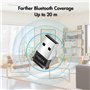 LogiLink Adaptateur Bluetooth 5.3 Double Mode (EDR+BLE) avec LED, jusqu'à 20 m de portée