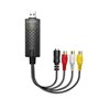 Logilink VG0030A - Enregistreur Audio/vidéo USB 2.0, 3 x RCA + miniDIN5 (S-Video) pour Windows 7/8/10/11, Mac OS 10.7 ou supérie