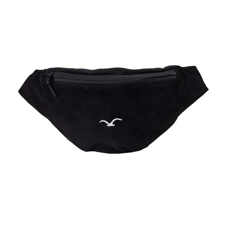 Cleptomanicx Healer Cord Black Hip Bag