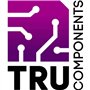 TRU COMPONENTS TC-6646452 Marqueur de câble Surface de marquage: 20 x 13 mm orange 100 pc(s)