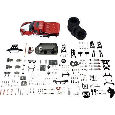 Monstertruck électrique Reely New1 1:10 Auto RC 4 Roues motrices (4WD) kit à Monter