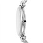 boîtier en acier inoxydable de 40 mm avec bracelet en acier inoxydable